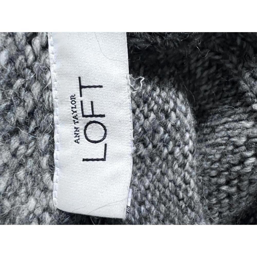Ann Taylor LOFT Cozy Gradient Knit Belted Cardigan - Picture 3 of 3